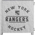 NHL New York Rangers Black Text Corsair 4000D Tempered Glass Mid-Tower ATX Case Skin