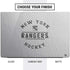 NHL New York Rangers Black Text Dell Vostro Skin
