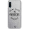 NHL New York Rangers Black Text Galaxy A10e Clear Case