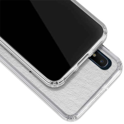 NHL New York Rangers Black Text Galaxy A10e Clear Case
