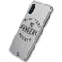 NHL New York Rangers Black Text Galaxy A10e Clear Case