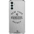 NHL New York Rangers Black Text Galaxy A13 5G Clear Case