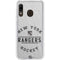 NHL New York Rangers Black Text Galaxy A20 Clear Case