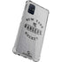 NHL New York Rangers Black Text Galaxy A71 5G Clear Case