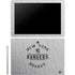 NHL New York Rangers Black Text Galaxy Book 12in Skin