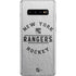 NHL New York Rangers Black Text Galaxy S10 Plus Skin