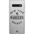 NHL New York Rangers Black Text Galaxy S10 Skin