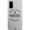 NHL New York Rangers Black Text Galaxy S20 Lite Case