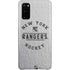 NHL New York Rangers Black Text Galaxy S20 Lite Case
