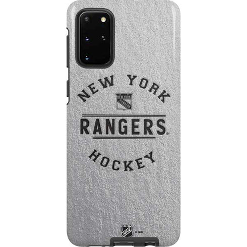 NHL New York Rangers Black Text Galaxy S20 Plus Pro Case