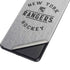 NHL New York Rangers Black Text Galaxy S21 5G Skin