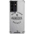 NHL New York Rangers Black Text Galaxy S21 Ultra 5G Clear Case