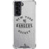 NHL New York Rangers Black Text Galaxy S22 Clear Case
