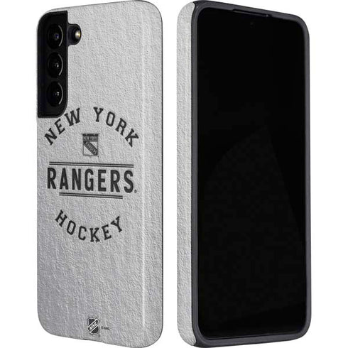 NHL New York Rangers Black Text Galaxy S22 Pro Case