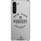 NHL New York Rangers Black Text Galaxy S23 Plus Clear Case