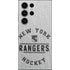 NHL New York Rangers Black Text Galaxy S23 Ultra Skin