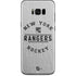 NHL New York Rangers Black Text Galaxy S8 Skin