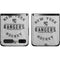 NHL New York Rangers Black Text Galaxy Z Flip Skin