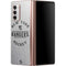 NHL New York Rangers Black Text Galaxy Z Fold2 5G Skin
