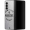 NHL New York Rangers Black Text Galaxy Z Fold3 5G Skin