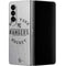 NHL New York Rangers Black Text Galaxy Z Fold4 5G Skin