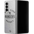 NHL New York Rangers Black Text Galaxy Z Fold4 5G Skin