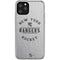 NHL New York Rangers Black Text iPhone 11 Pro Clear Case