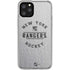 NHL New York Rangers Black Text iPhone 11 Pro Clear Case