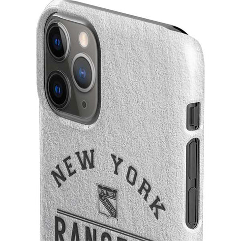 NHL New York Rangers Black Text iPhone 11 Pro Lite Case