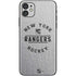 NHL New York Rangers Black Text iPhone 11 Skin
