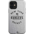 NHL New York Rangers Black Text iPhone 12 Impact Case