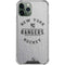 NHL New York Rangers Black Text iPhone 12 Pro Clear Case