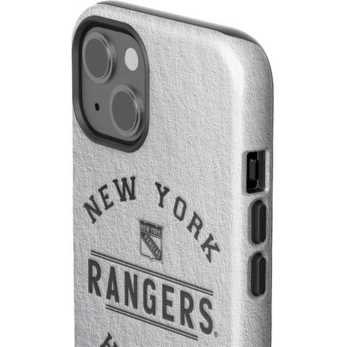 NHL New York Rangers Black Text iPhone 13 Impact Case