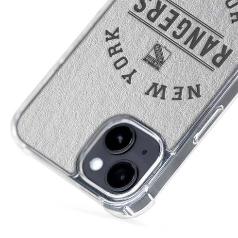 NHL New York Rangers Black Text iPhone 13 MagSafe Case