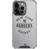 NHL New York Rangers Black Text iPhone 13 Pro Clear Case
