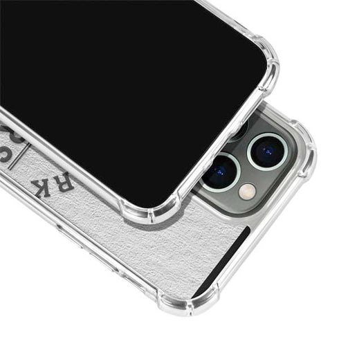 NHL New York Rangers Black Text iPhone 13 Pro Clear Case