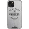 NHL New York Rangers Black Text iPhone 14 Clear Case