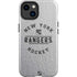NHL New York Rangers Black Text iPhone 15 Plus Impact Case