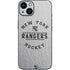 NHL New York Rangers Black Text iPhone 15 Plus Skin