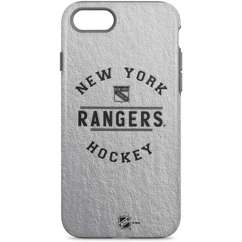 NHL New York Rangers Black Text iPhone 8 Pro Case