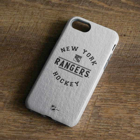 NHL New York Rangers Black Text iPhone 8 Pro Case