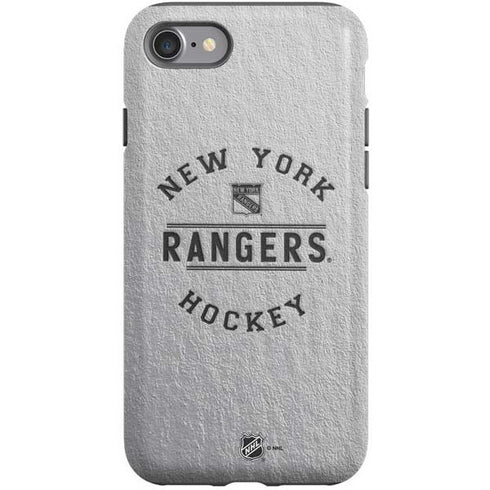 NHL New York Rangers Black Text iPhone SE (2nd & 3rd Gen) Pro Case