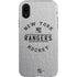 NHL New York Rangers Black Text iPhone XR Pro Case