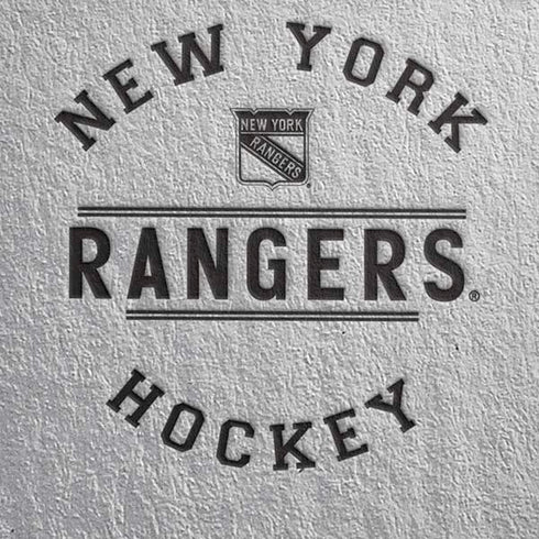 NHL New York Rangers Black Text iPhone XR Skin