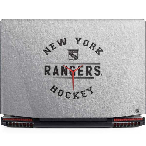NHL New York Rangers Black Text Legion Y720 Skin