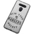 NHL New York Rangers Black Text LG K51/Q51 Clear Case