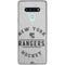 NHL New York Rangers Black Text LG Stylo 6 Clear Case