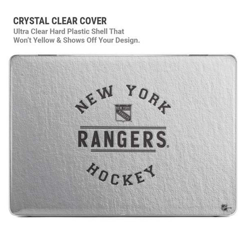 NHL New York Rangers Black Text MacBook Air 15in (2023-2025) Case plus Skin