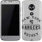 NHL New York Rangers Black Text Moto E5 Play Skin