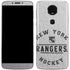 NHL New York Rangers Black Text Moto E5 Plus Skin